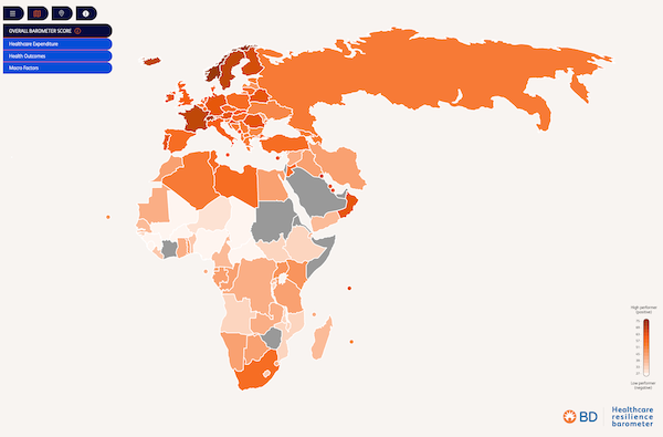 Interactive map