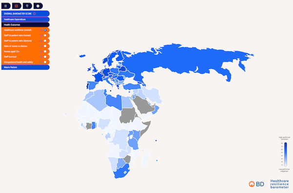 Interactive map